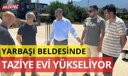 YARBAŞI'NDA TAZİYE EVİ İNŞAATI DEVAM EDİYOR