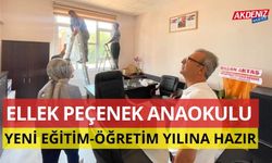 OSMANİYE ELLEK PEÇENEK ANAOKULU YENİ EĞİTİM-ÖĞRETİM YILINA HAZIR