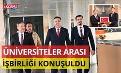 OKÜ REKTÖRÜ UZUN’DAN ATÜ REKTÖRÜ SÖZEN’E ZİYARET