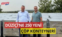 DÜZİÇİ’NE 250 YENİ ÇÖP KONTEYNERİ