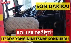 SON DAKİKA! OSMANİYE’DE İTFAİYE ARACI YANDI !