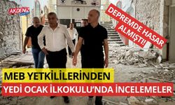 MEB YETKİLİLERİNDEN OSMANİYE YEDİ OCAK İLKOKULU’NDA İNCELEMELER