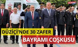 DÜZİÇİ'NDE 30 AĞUSTOS ZAFER BAYRAMI KUTLAMALARI