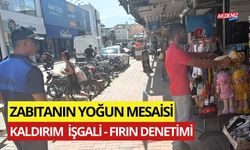 OSMANİYE BELEDİYE ZABITASI, KALDIRIM İŞGALİ VE FIRIN DENETİMİNİ ARTTIRDI