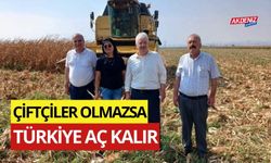 OSMANİYE'DE ZİRAAT ODASI BAŞKANI İSPİR, "ÇİFTÇİLER OLMAZSA  TÜRKİYE AÇ KALIR"