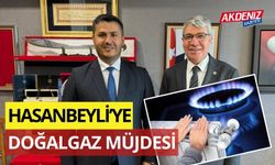 OSMANİYE'DE KİRAZIN MERKEZİ HASANBEYLİ İLÇESİ DOĞALGAZA KAVUŞUYOR