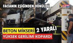 OSMANİYE'DE FACİANIN EŞİĞİNDEN DÖNÜLDÜ: 2 YARALI (video)