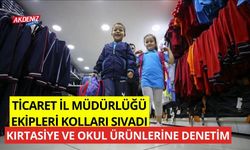 Ticaret İl Müdürlüğü ekipleri kolları sıvadı kırtasiye ve okul ürünlerine denetim