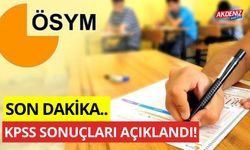 KPSS LİSANS SONUÇLARI AÇIKLANDI, AÇIKLANDI MI? KAÇTA AÇIKLANACAK? TABAN PUANLARI KAÇ?