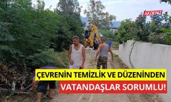 Çevrenin temizlik ve düzeninden vatandaş sorumlu