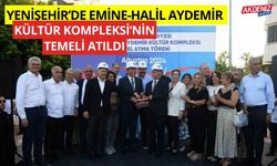 Yenişehir’de, Emine-Halil Aydemir Kültür Kompleksi’nin temeli atıldı