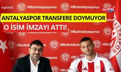 Antalyaspor transfere doymuyor o isim imzayı attı