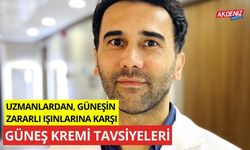 Uzmanlardan, Güneşin zararlı ışınlarına karşı güneş kremleri tavsiyesi