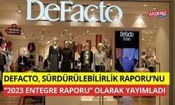 DeFacto, Sürdürülebilirlik Raporu"nu "2023 Entegre Raporu" olarak yayımladı