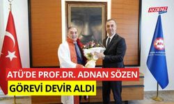 ATÜ’de, Prof. Dr. Adnan Sözen görevi devir aldı