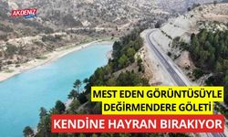 Mest eden görüntüsüyle Değirmendere Göleti kendine hayran bırakıyor