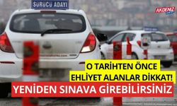 O Tarihten önce ehliyet alanlar dikkat! Yeniden sınav iddiası!