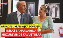 Arkadaşları aşka dönüştü ikinci baharlarına huzur evinde kavuştular