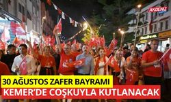 30 Ağustos Zafer Bayramı, Kemer'de coşkuyla kutlanacak