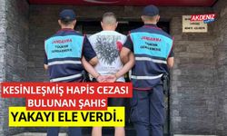 Kesinleşmiş hapis cezası bulunan şahıs jandarma ekipleri tarafından yakalandı