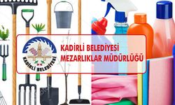 MUHTELİF TEMİZLİK ÜRÜNLERİ VE BAHÇE ALETLERİ ALINACAKTIR