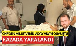 OSMANİYE'DE CHP’DEN MİLLETVEKİLİ ADAY ADAYI HASAN DEMİRCİ KAZADA YARALANDI