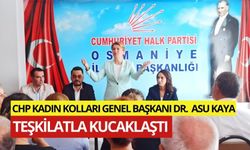 CHP KADIN KOLLARI GENEL BAŞKANI DR. ASU KAYA, OSMANİYE’DE PARTİLİLERLE BULUŞTU (video)