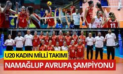 U20 KADIN MİLLİ TAKIMI NAMAĞLUP AVRUPA ŞAMPİYONU OLDU