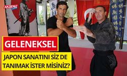 Tatilciler geleneksel Japon sanatları ile tanıştı (Video)