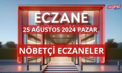 OSMANİYE’DE  25  AĞUSTOS  2024 PAZAR  GÜNÜ NÖBETÇİ ECZANELER