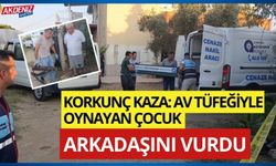 Korkunç Kaza: Av Tüfeğiyle Oynayan Çocuk Arkadaşını vurdu