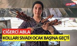 Ciğerci abla kolları sıvadı ocak başına geçti