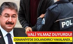 OSMANİYE'DE DOLANDIRICILIK SUÇUNDAN ARANAN ŞAHIS YAKALANDI