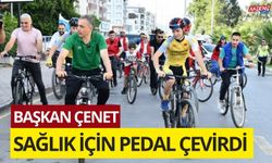 OSMANİYE BELEDİYE BAŞKANI ÇENET SAĞLIK İÇİN PEDAL ÇEVİRDİ