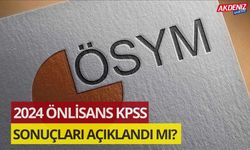 ÖSYM GİRİŞ EKRANI KPSS ÖNLİSANS SONUÇLARI SORGULA 2024: KPSS açıklandı mı, bugün saat kaçta, ne zaman açıklanacak?