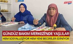 OSMANİYE'DE YAŞLILAR HEM EĞLENİYOR HEM ÖĞRENİYOR