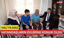 OSMANİYE VALİSİ DR. ERDİNÇ YILMAZ VATANDAŞLARI EVLERİNDE ZİYARET ETTİ