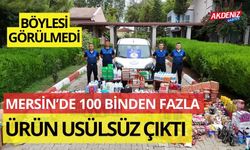 Mersin'de yapılan denetimlerde 100 bin ürünün tarihi geçmiş çıktı