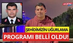 OSMANİYELİ ŞEHİDİMİZİN UĞURLAMA PROGRAMI BELLİ OLDU