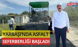 YARBAŞI’NDA ASFALT SEFERBERLİĞİ BAŞLADI