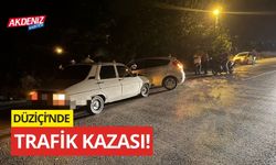 DÜZİÇİ’NDE MADDİ HASARLI KAZA