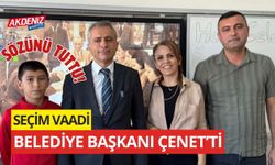 OSMANİYE'DE SINIF BAŞKANI SEÇİM VAADİNİ GERÇEKLEŞTİRDİ