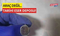 Araç değil, tarihi eser deposu