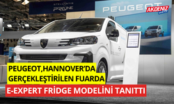 Peugeot, Hannover'da gerçekleştirilen fuarda E-Expert Fridge modelini tanıttı