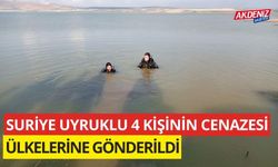 Suriye uyruklu 4 kişinin cenazesi, ülkelerine gönderildi