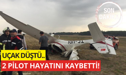 Son Dakika.. Uçak düştü, 2 pilot hayatını kaybetti!