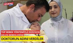 Tedaviyi gerçekleştiren doktorun ismini bebeklerine verdiler