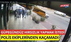 Kaldırım taşıyla camı kırarak baklavacıya girdi, polis ekiplerinden kaçamadı