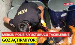 Mersin polisi uyuşturucu tacirlerine göz açtırmıyor