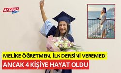 Hayatını kaybeden genç öğretmen, 4 hastaya hayat oldu